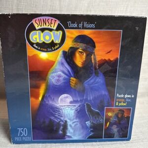 750 piece puzzle Sunset Glow Puzzle - Cloak Of Visions